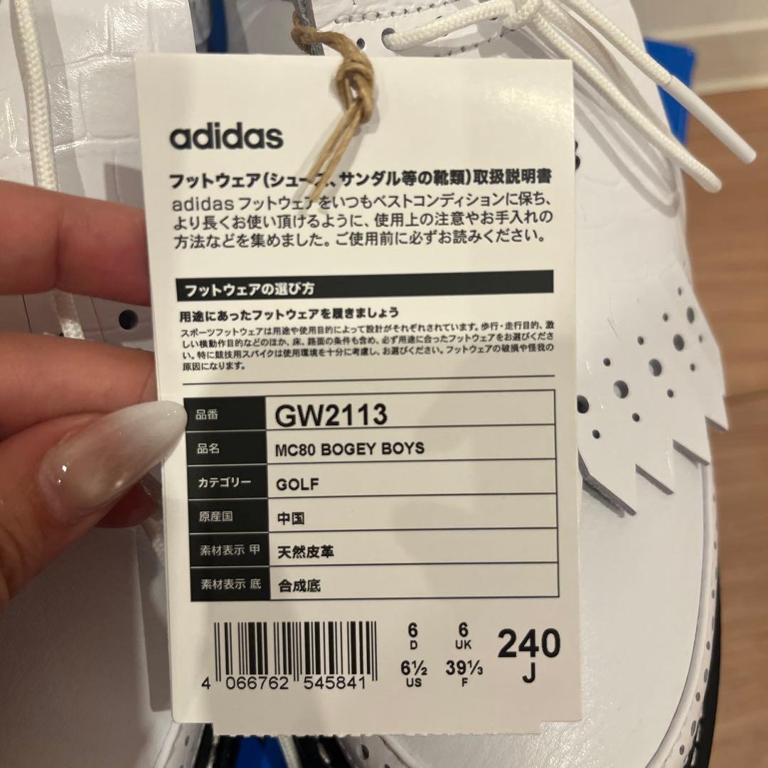 新品未使用】adidasGolf BogeyBoysコラボ 「GW2113」 - メルカリ