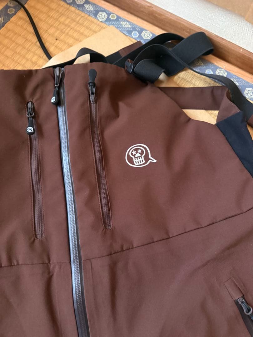 24-25 unfudge 上下セット anorak+bibpants - メルカリ