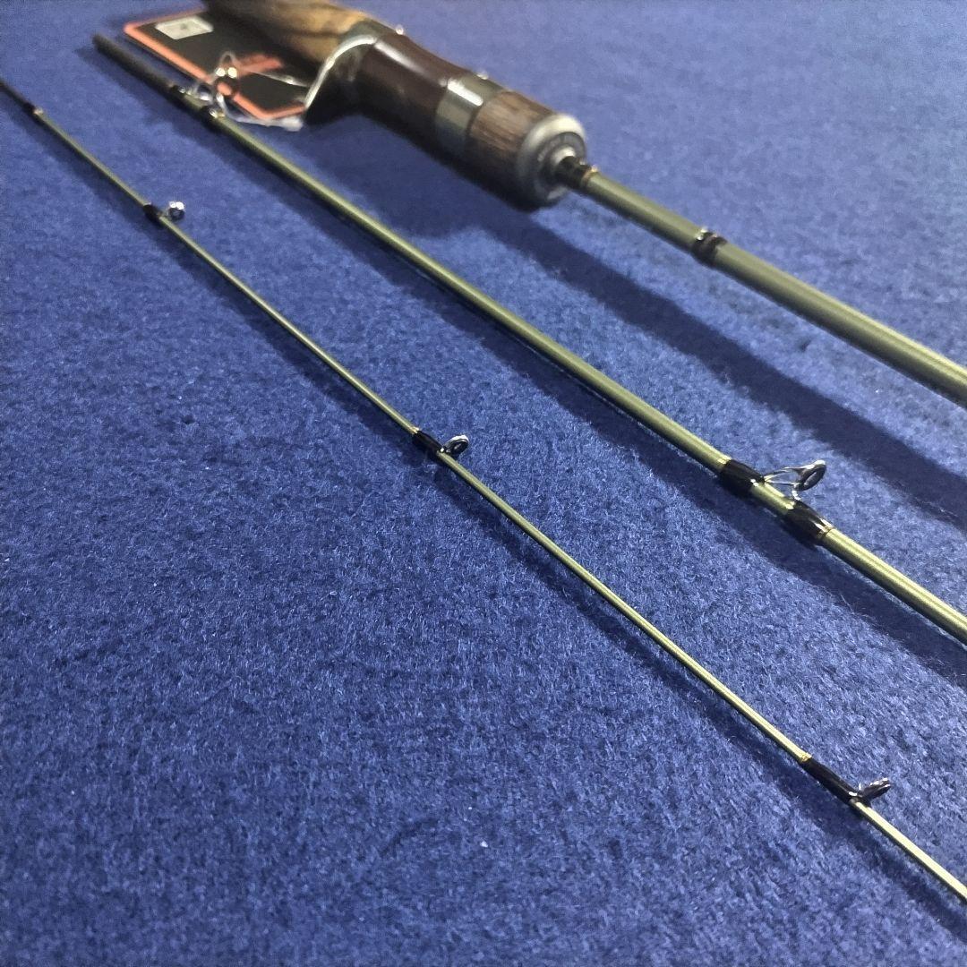 軽量マルチピースロッド 1.53m 5ft ベイト 3ピース トラウト 渓流