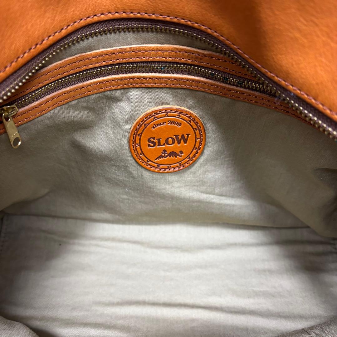 SLOW スロウ rubono ルボーノ 牛ヌメ革 栃木レザー トートバッグ