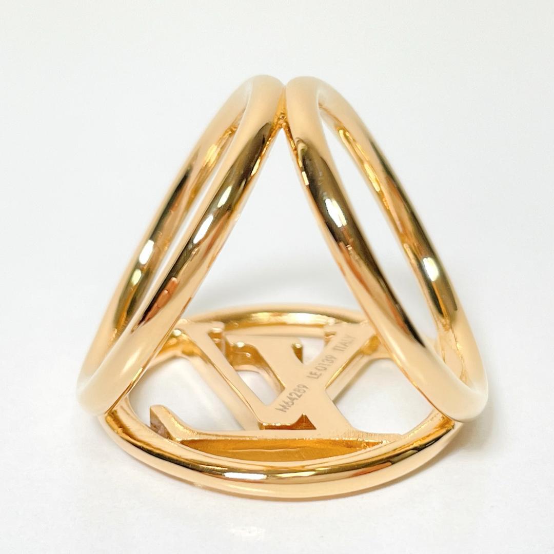 エレガントな輝きを添えて❤️LOUIS VUITTON スカーフリング LV - メルカリ