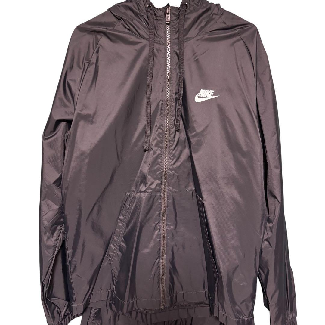 NIKE ブラック ウィンドブレーカー Lサイズ - メルカリ