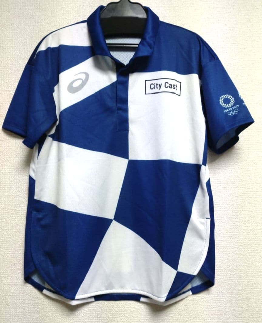 asics 東京2020オリンピックユニホームポロシャツXSサイズ - メルカリ
