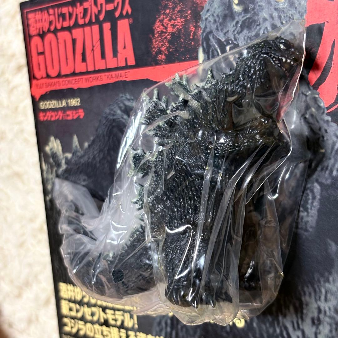 酒井ゆうじ　構 ゴジラ　フィギュア4体セット BANDAI 箱付き