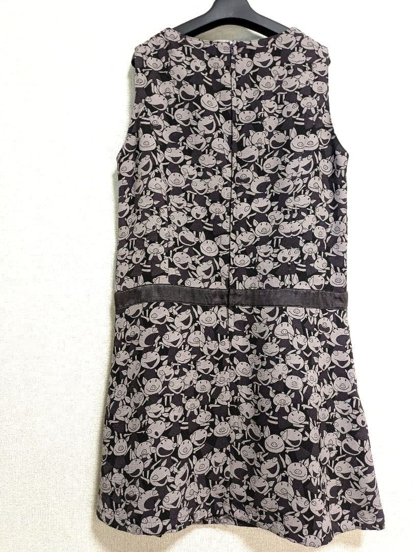 再値下げ！アルベロベロ♥️ぶたさん いっぱい リボン付き ジャンパー