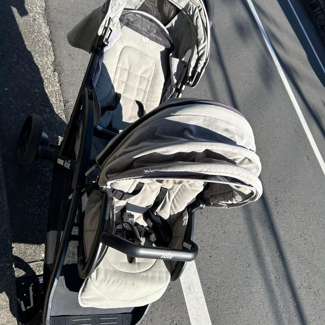 Joie グレー 2人乗りベビーカー Joie ベビーカー エヴァライトデュオ（グレーフランネル）」について
