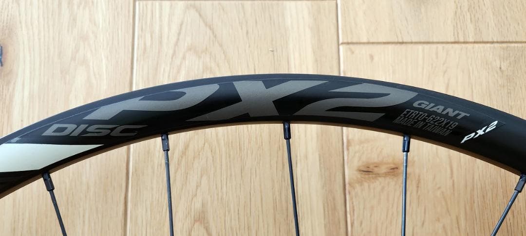 GIANT PX2 DISCホイール 700C 前後セット - メルカリ