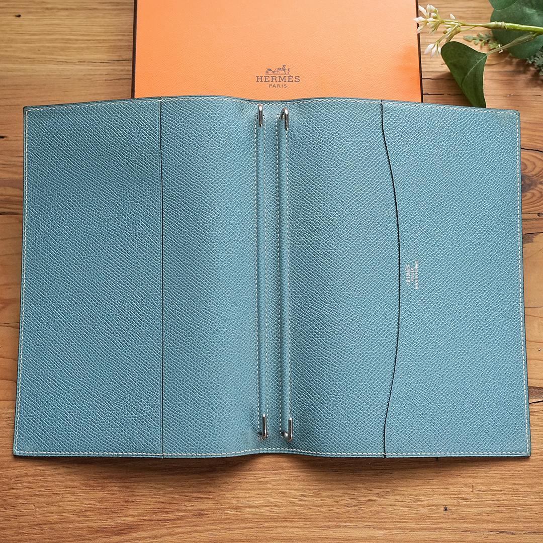 人気カラー エルメス グローブトロッター 手帳カバー アジェンダ