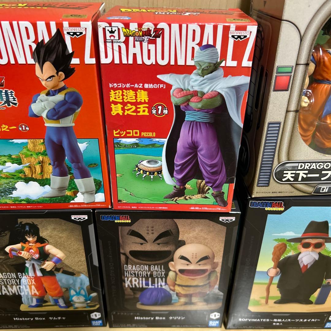 ドラゴンボールフィギュアセット 6種 希少 無印 ピッコロ ベジータ 孫悟空