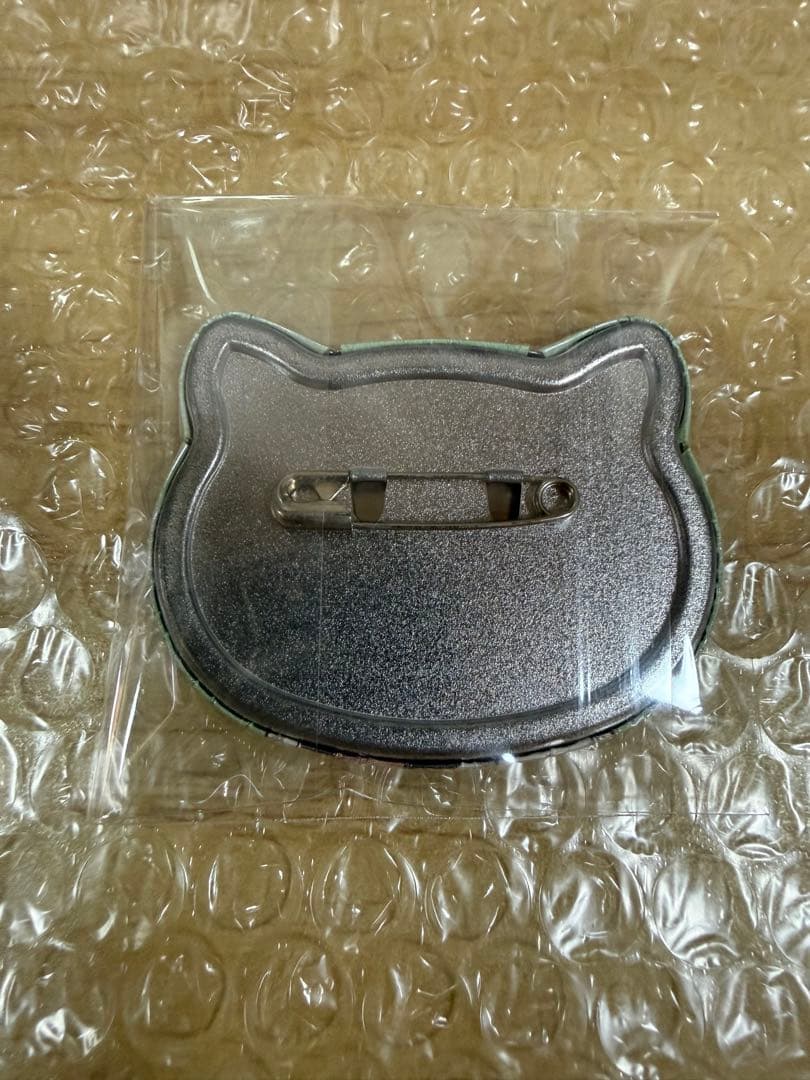 ナンジャタウン猫型　缶バッジ　不死川実弥