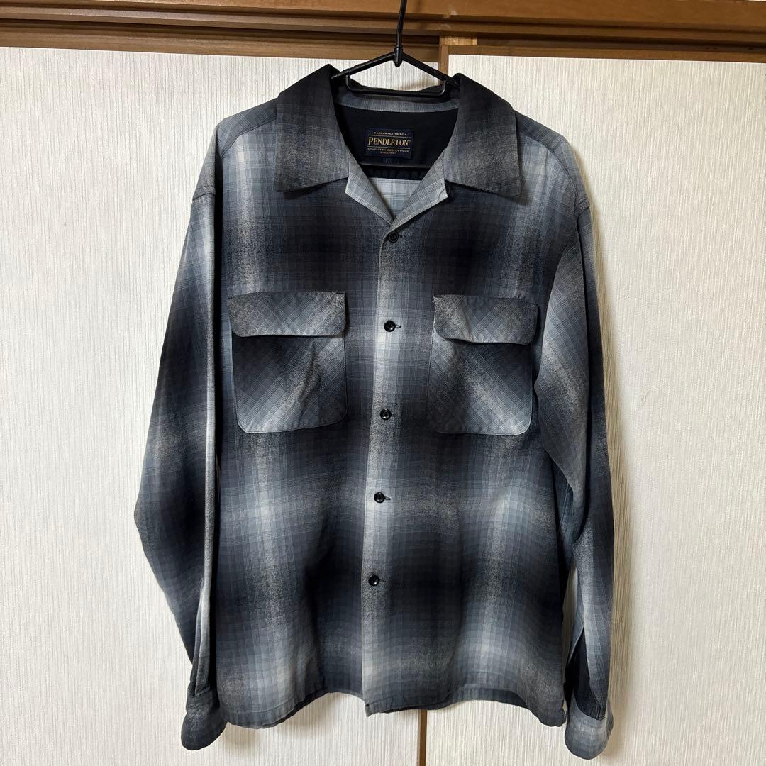 Pendleton オンブレシャツ L DELUXE (デラックス) PENDLETON × DELUXE SHIRTS (オンブレチェック