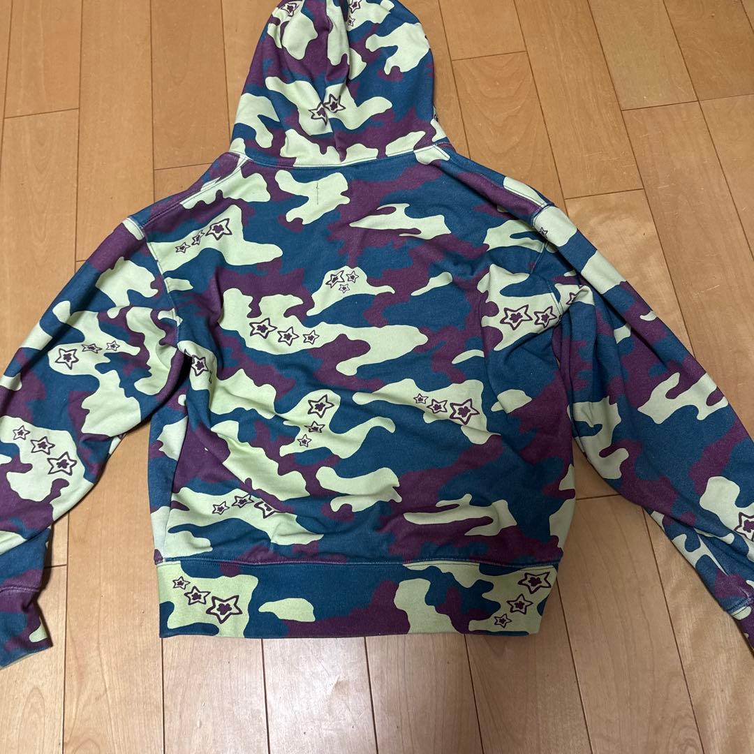 starteamパーカー 迷彩 フルジップ ダブルジップ s - メルカリ
