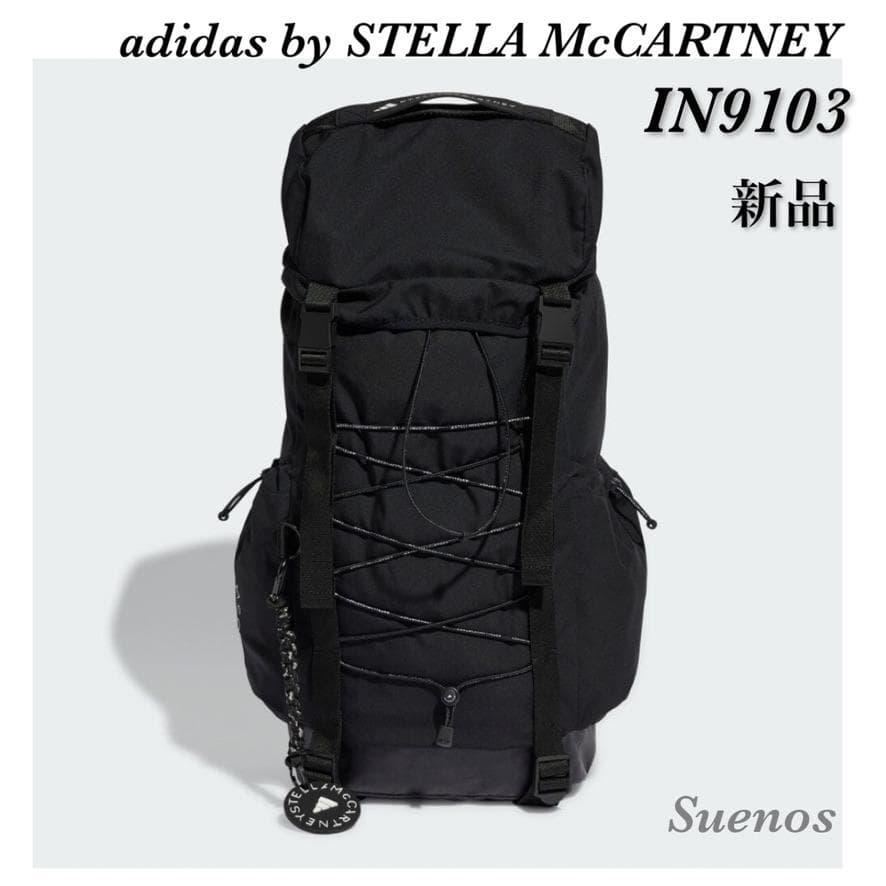 新品 人気 アディダスバイステラマッカートニー ★ バックパック ブラック adidas by Stella McCartney 【並行輸入品】 アディダスバイステラ