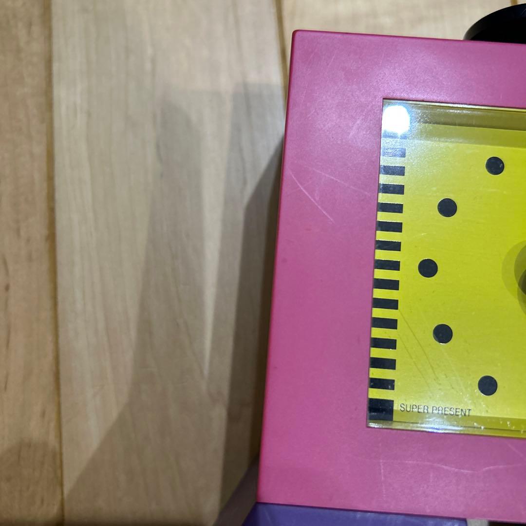 三原昌平 ワキタハイテクス スーパープレゼント 置き時計 ソットサス