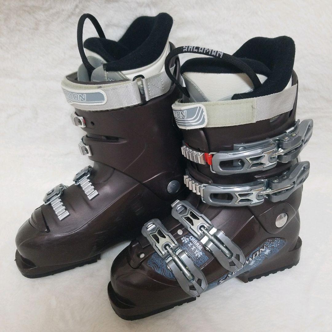 サロモン　SALOMON チャーム　CHARM スキーブーツ　24.5cm 女性