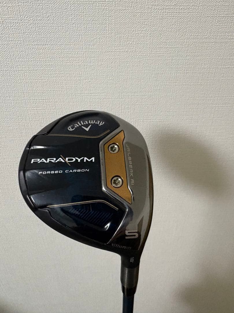 PARADYM 5W /純正VENTUS 50S 美品【キャロウェイ純正 VENTUS TR 5S