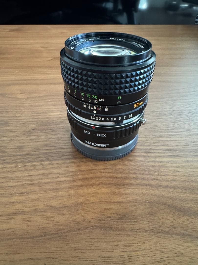 MINOLTA MC ROKKOR-PG 50mm F1.4 アダプターリング - メルカリ