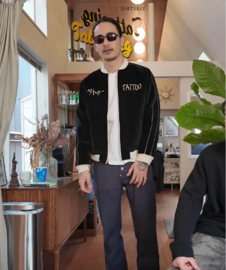 新品未使用】TSY ORIGINAL スカジャン BLACK×PINK - メルカリ