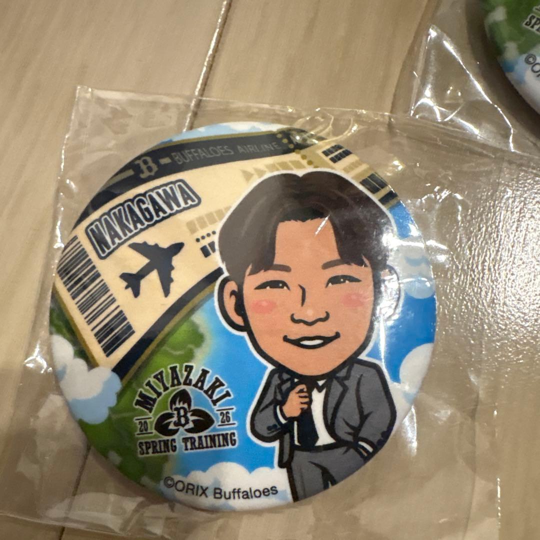 オリックス バファローズ 春季キャンプ 缶バッジ 5個セット バラ売り可