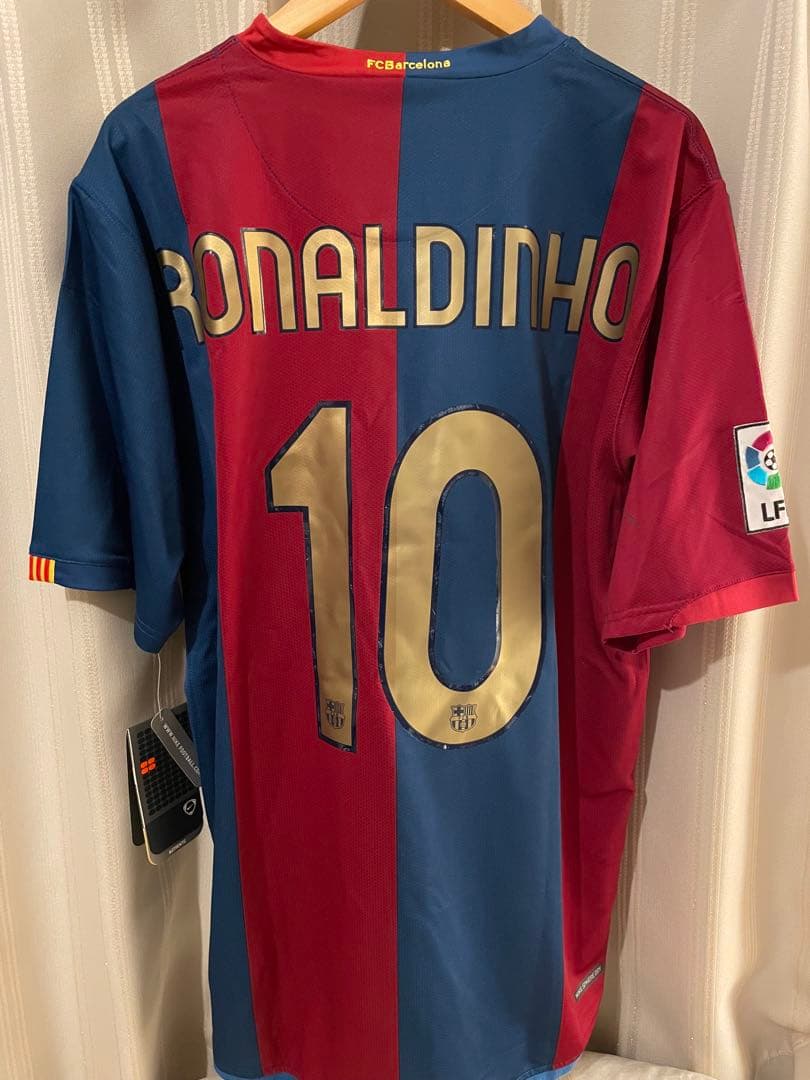 新品(難あり)】バルセロナ 06/07 #10 ロナウジーニョ ユニフォーム
