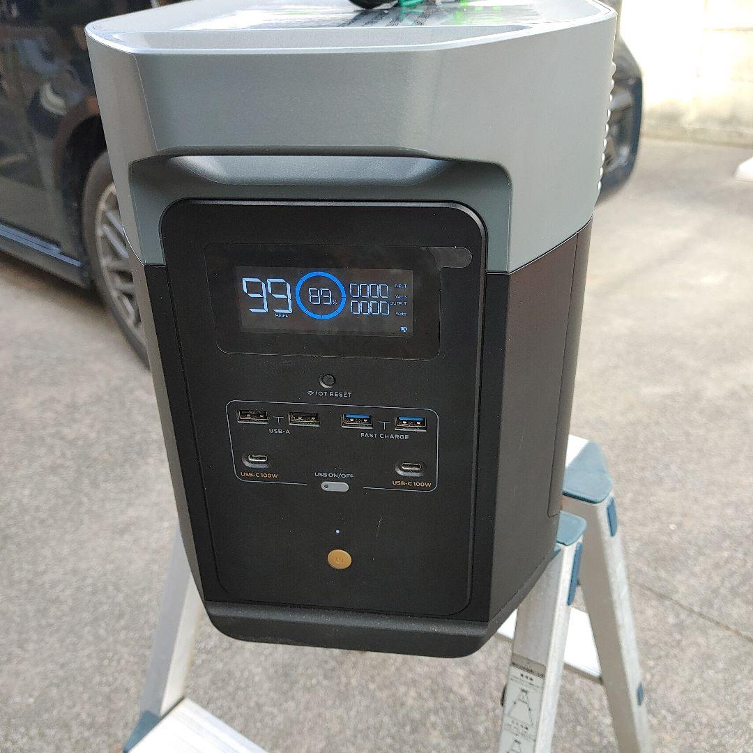 ECOFLOW DELTA Max 1612Wh + ケース EcoFlow DELTA Max Extra Battery Cover