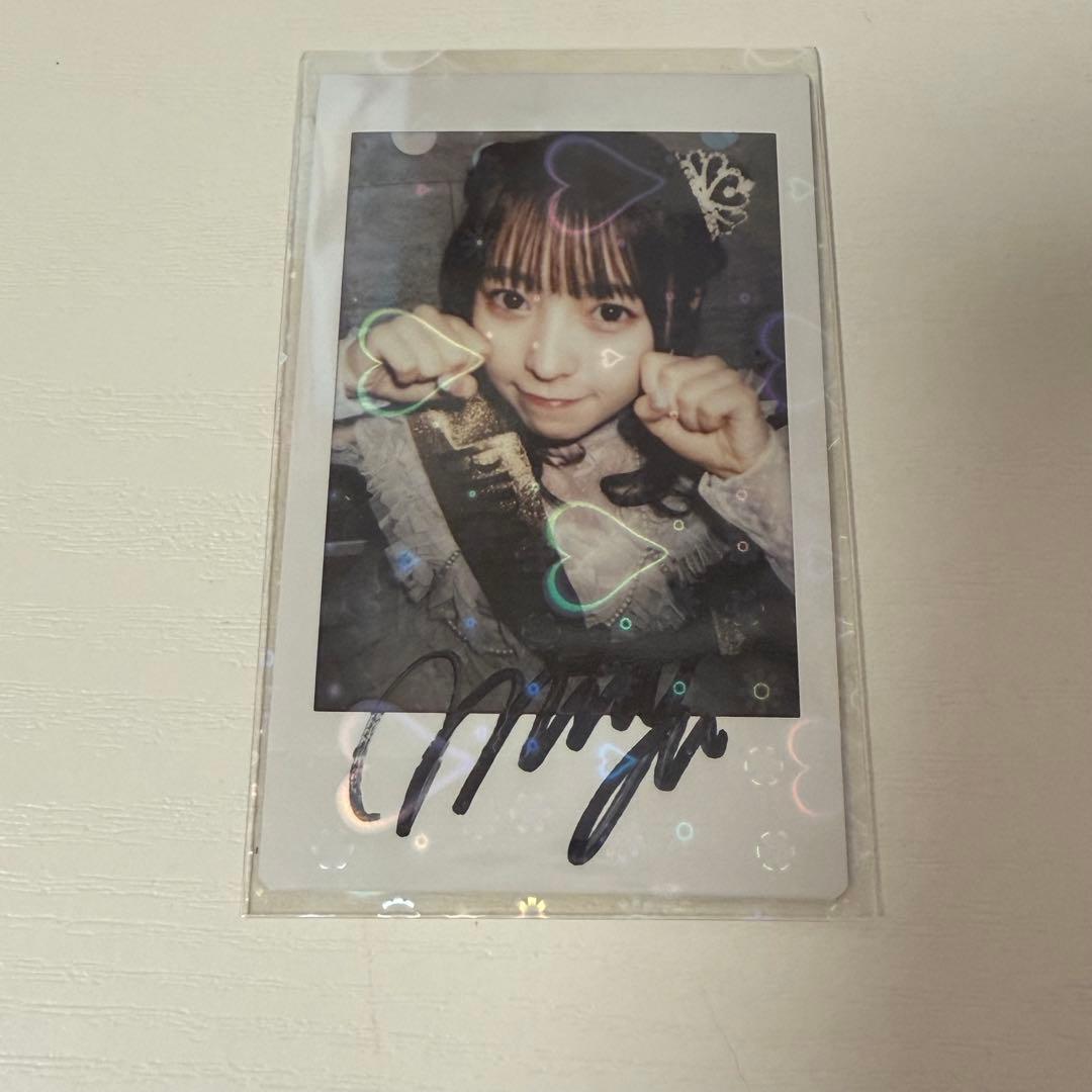 CUTIESTREET 梅田みゆ 生誕チェキ サイン入り - メルカリ