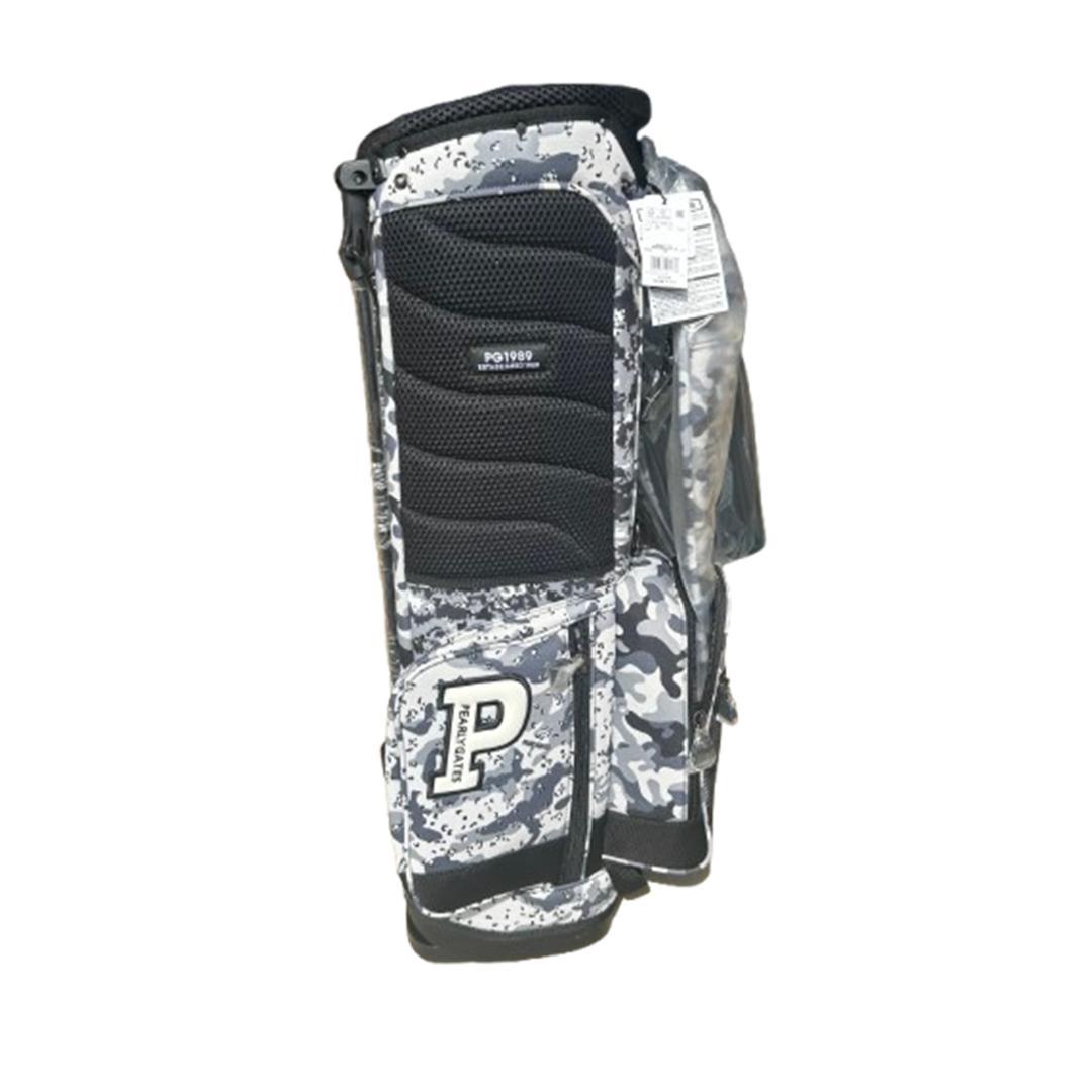 ○☆新品 未使用 パーリーゲイツ 迷彩柄 スタンド式キャディバッグ