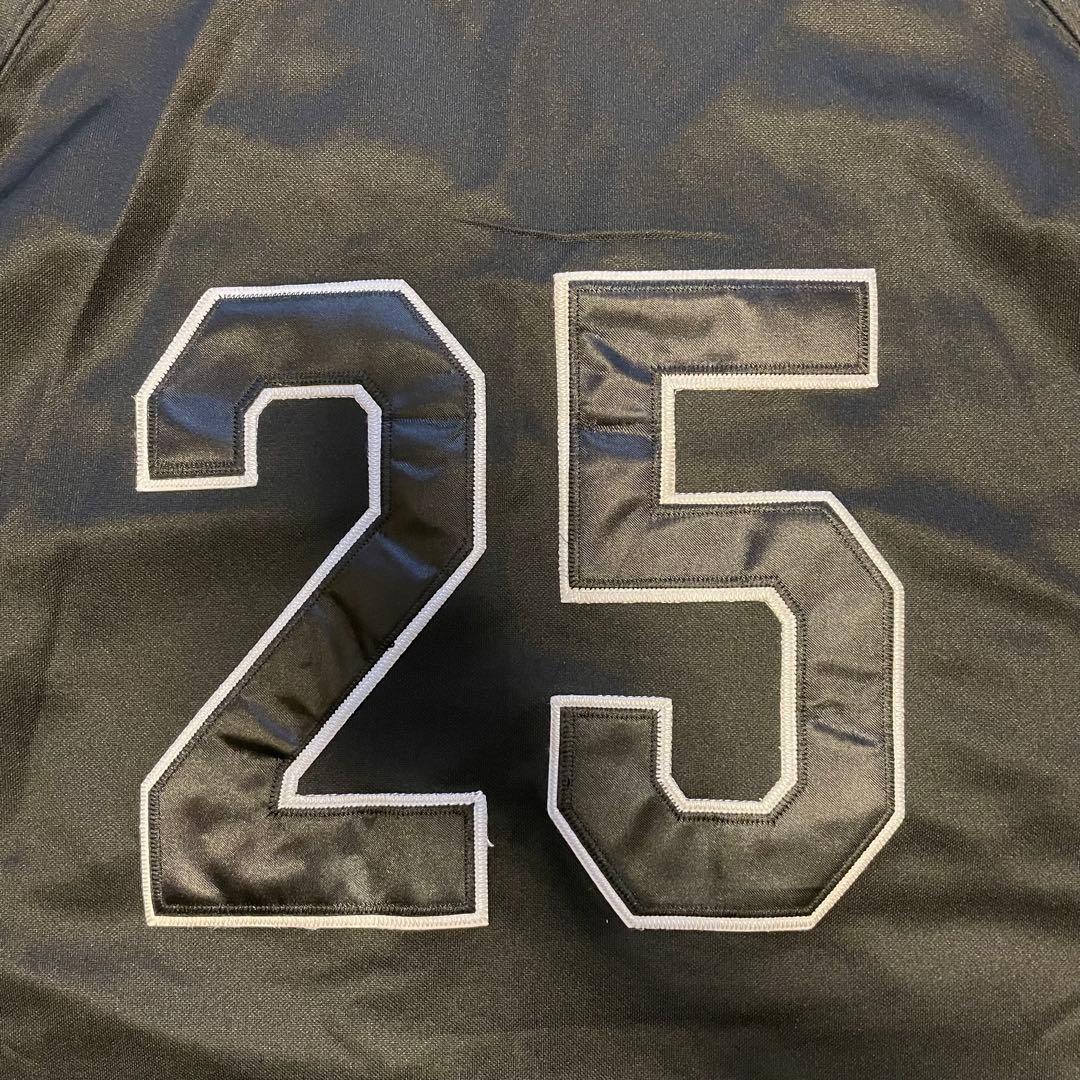 ニューヨーク ヤンキース 2009 MLB ブラック25番 Majestic - メルカリ