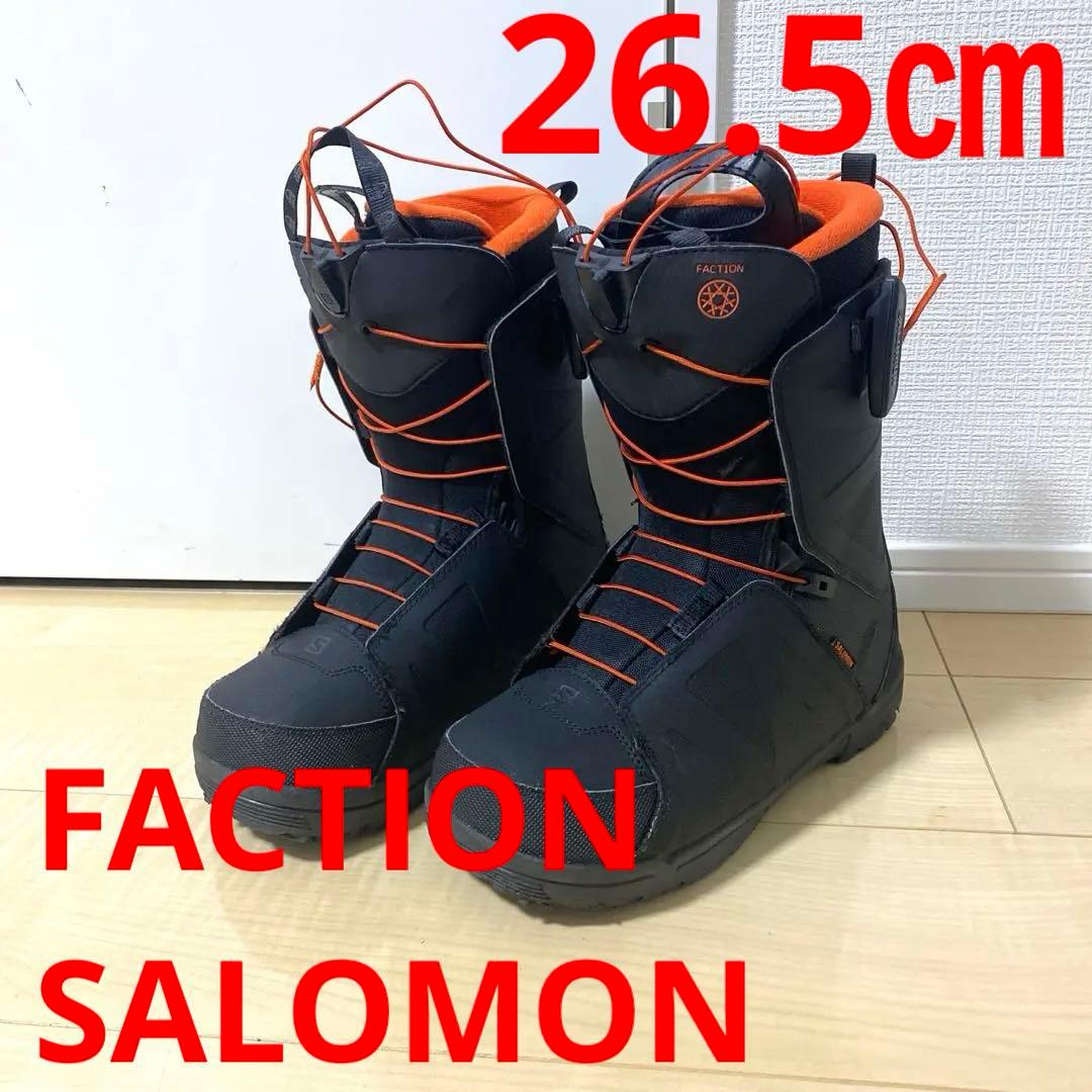 即日発送】SALOMON スノボブーツFACTION ファクション 26.5㎝ - メルカリ