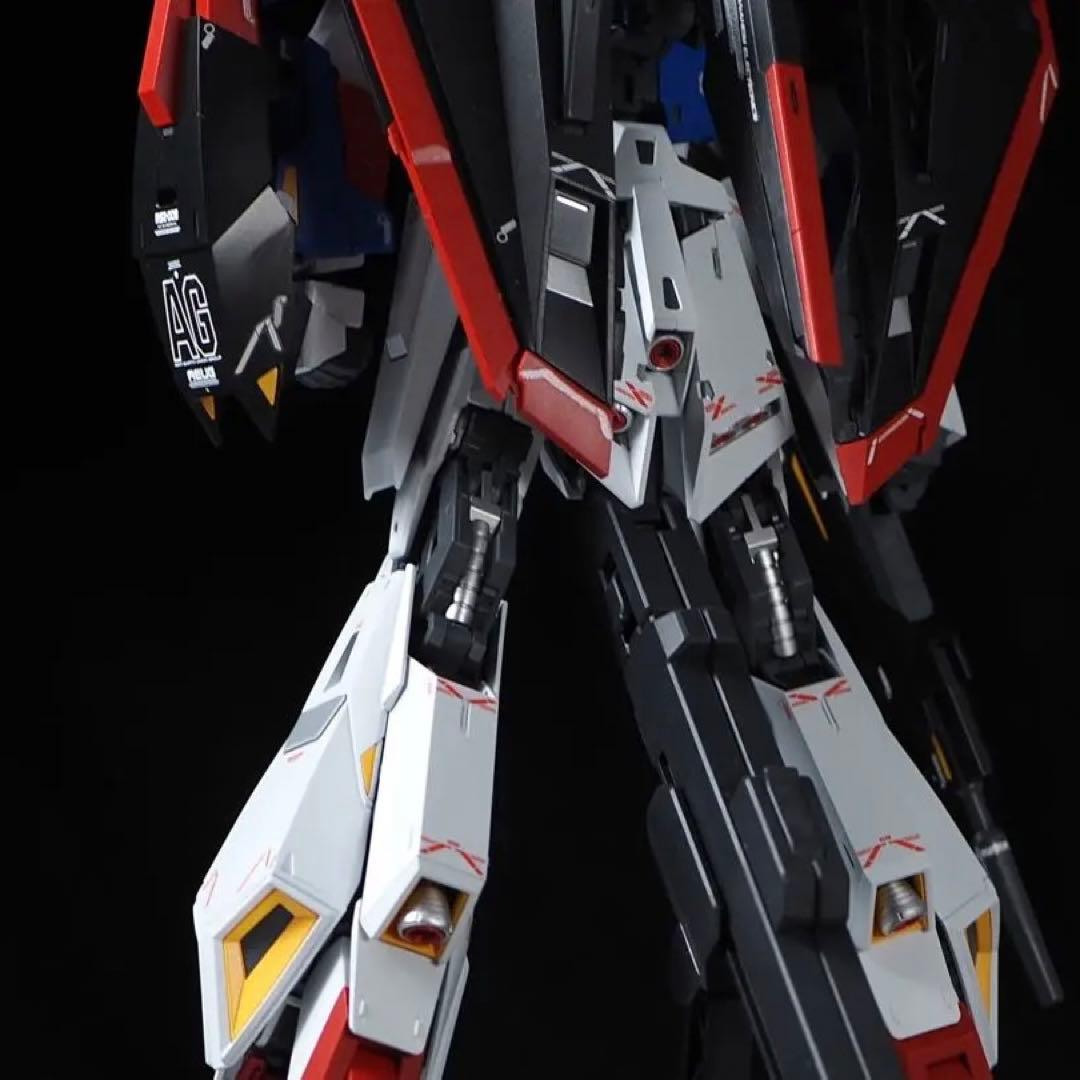 mg zガンダム ゼータガンダム　ver.ka 完成品　改造　筋彫り　塗り分け