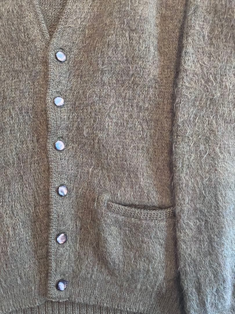 60s puritan モヘアカーディガン グランジ カートコバーン 50s