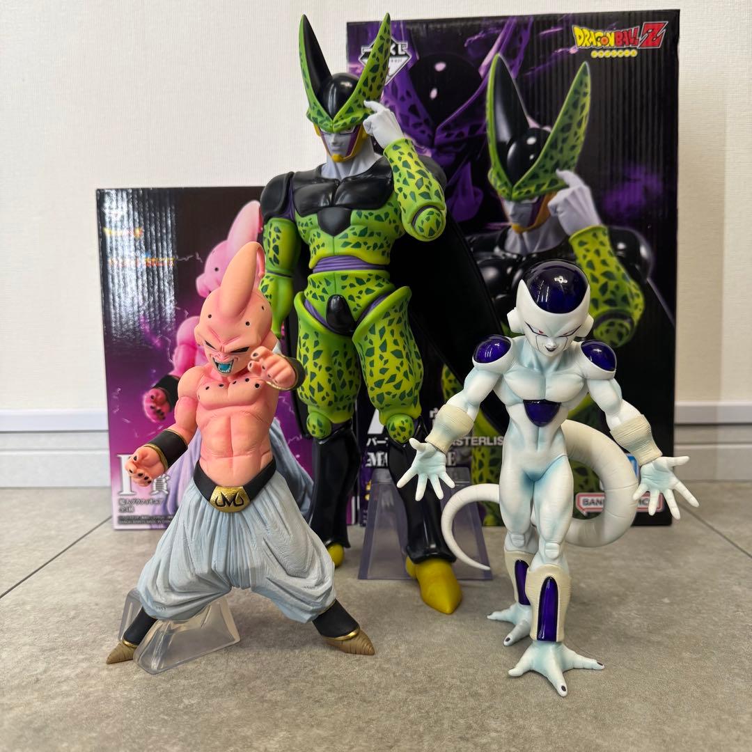 ドラゴンボール 一番くじ魔神ブウ セル フリーザMSP - メルカリ