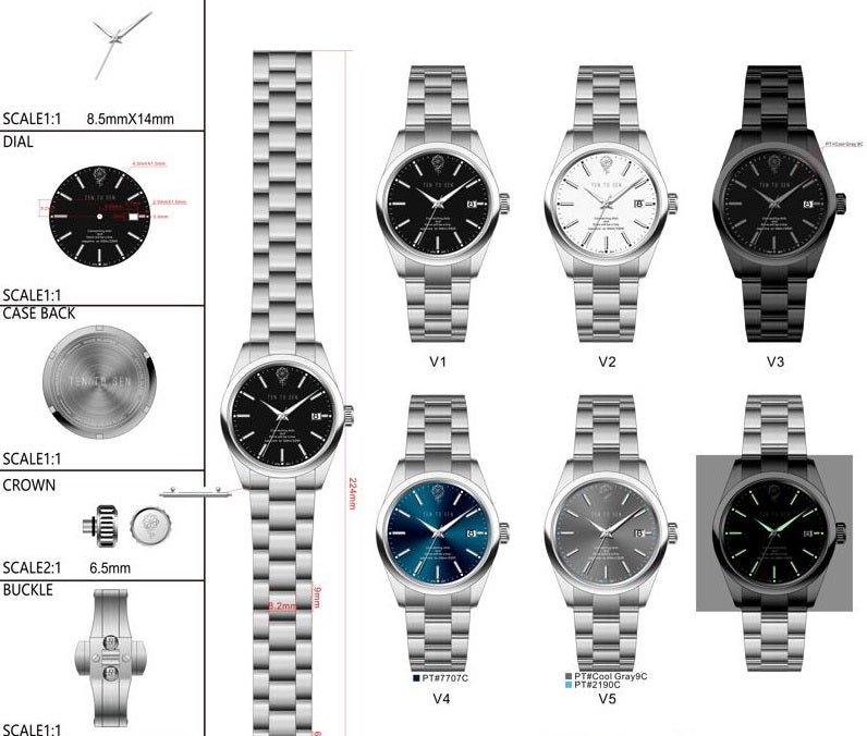 高品質な腕時計を自社生産で低価格に。長く使うことを前提に普遍的な