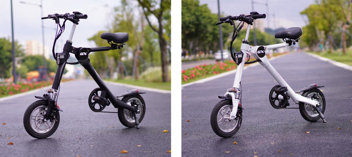 ワンタッチでスマートな折りたたみ電動アシスト自転車 BORNTORUN GX