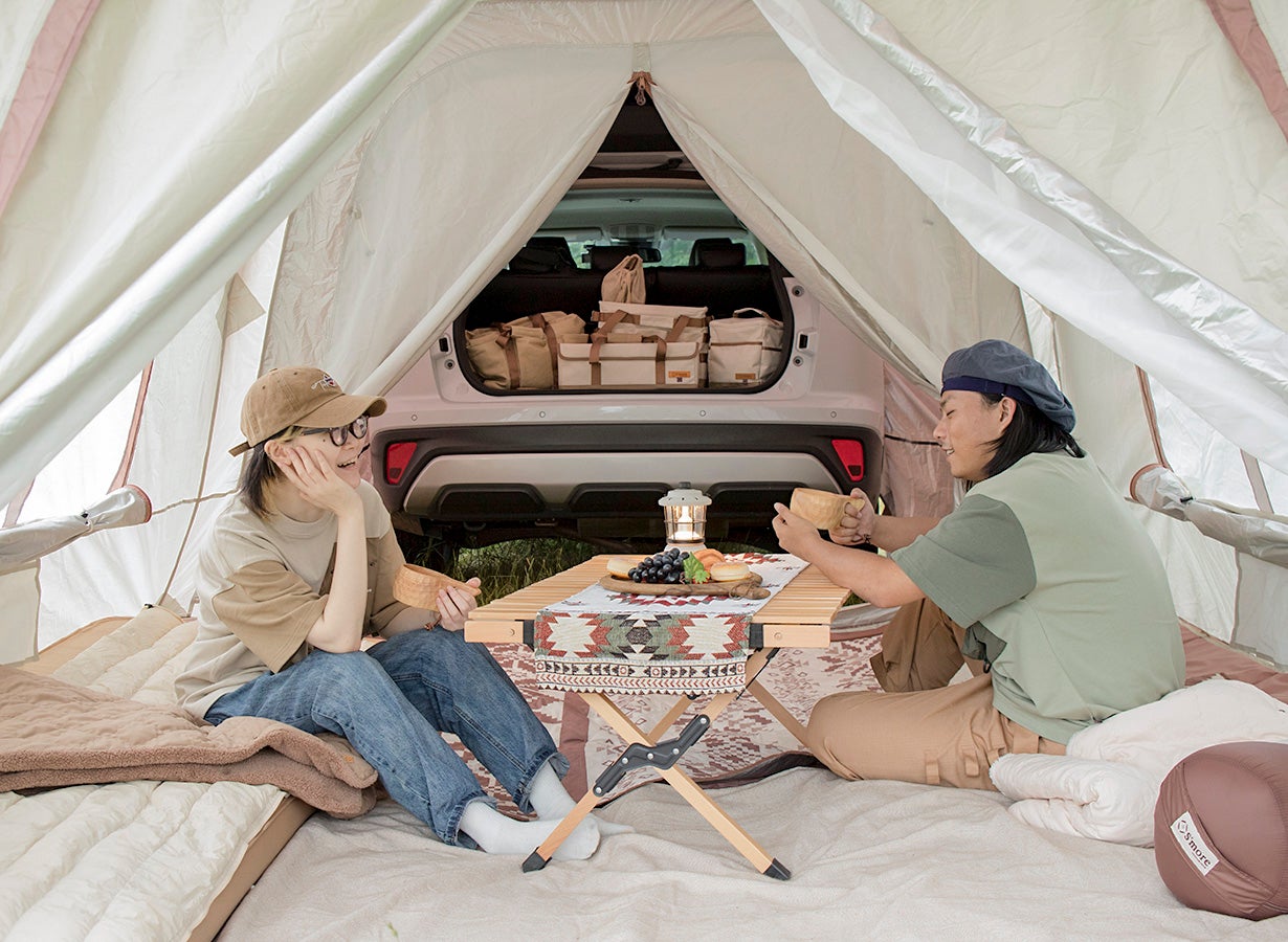 3WAY使用可能！設営が簡単なカーサイドテント「Etana(エターナ