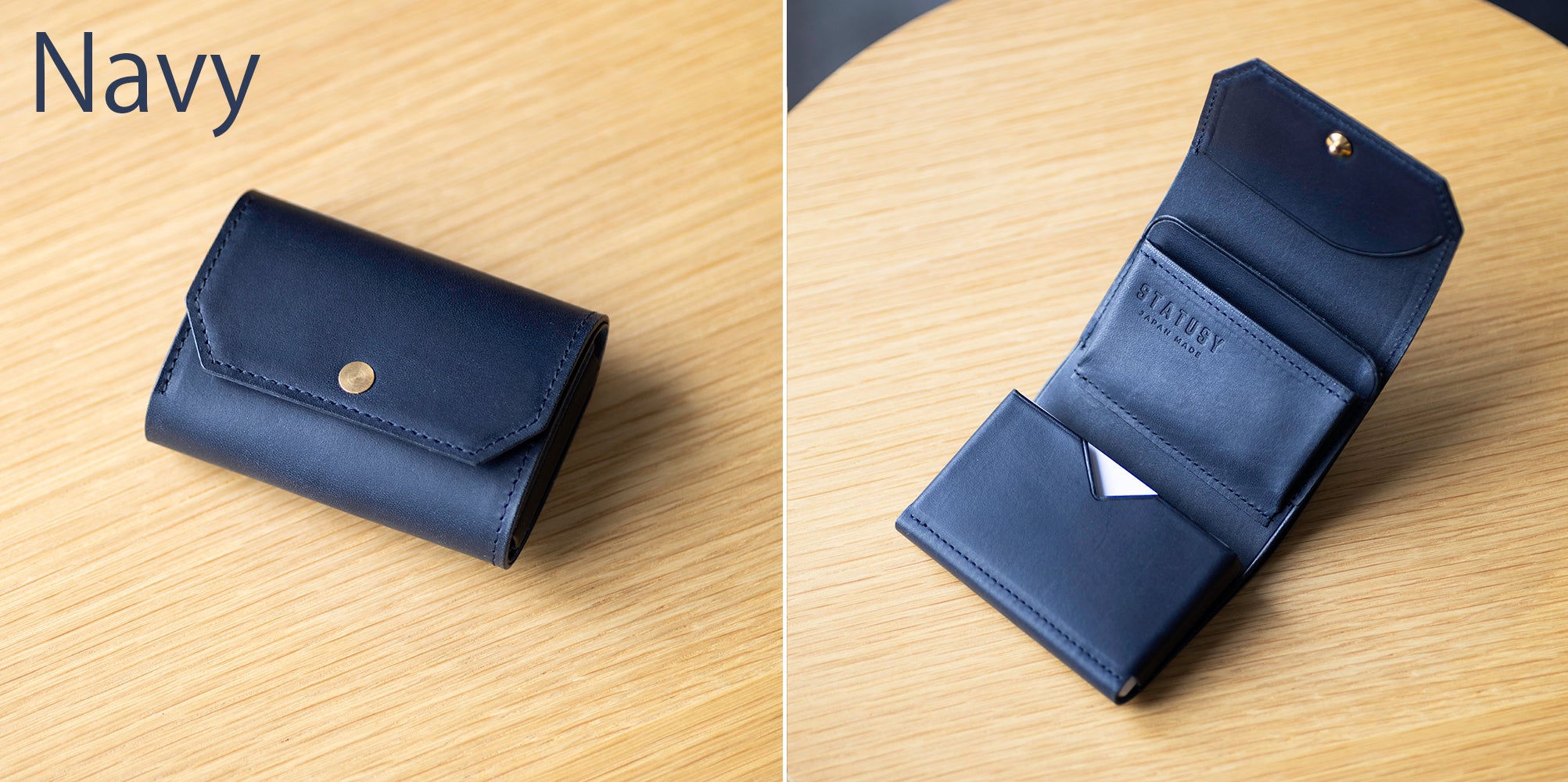 三つ折財布「il modo mini」大容量かつ最小を目指す！｜マクアケ