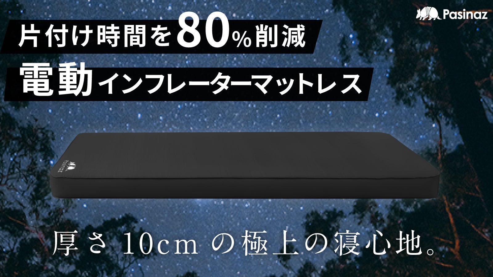災害時・キャンプ・車中泊に使える、新しくなった電動インフレーター極