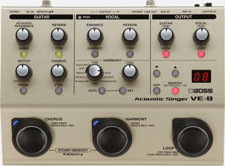 BOSS - VE-8 | Acoustic Singer