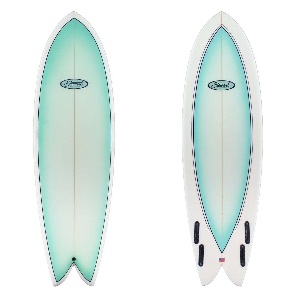 RETRO ALTERNATIVE SHORTBOARD MID-LENGTH SURFBOARD | Stewart Retro