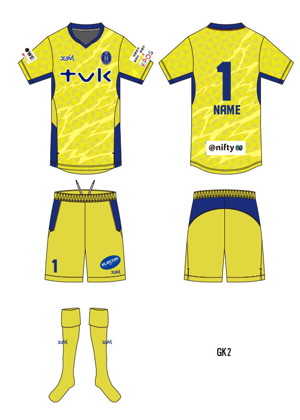 23／24シーズン綱島選手ユニフォーム 23／24シーズン綱島選手