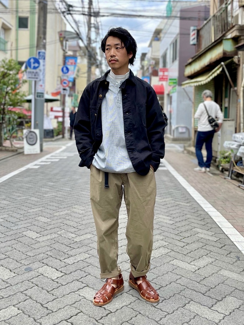 Style sample 】BONCOURA 別注スリーピングシャツ | STEPS(ステップス