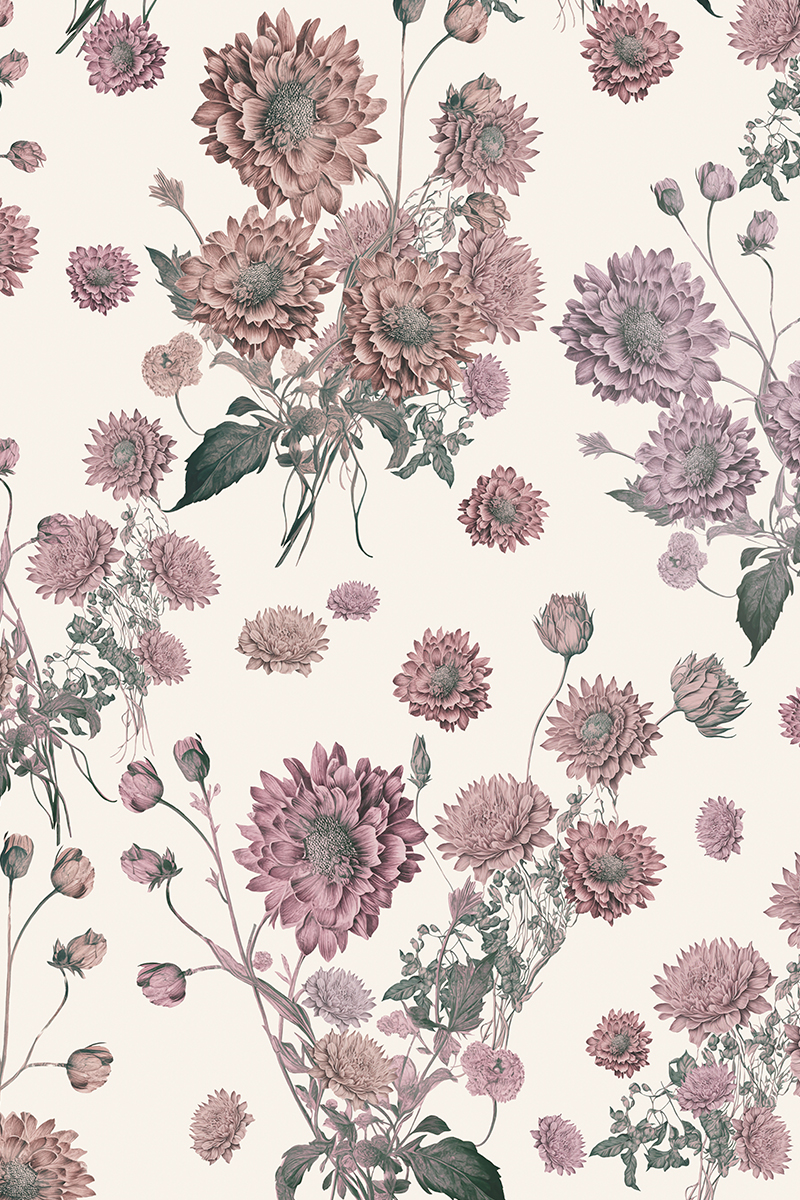 stina / type zero butterfly / Dahlia imperialis purple pink