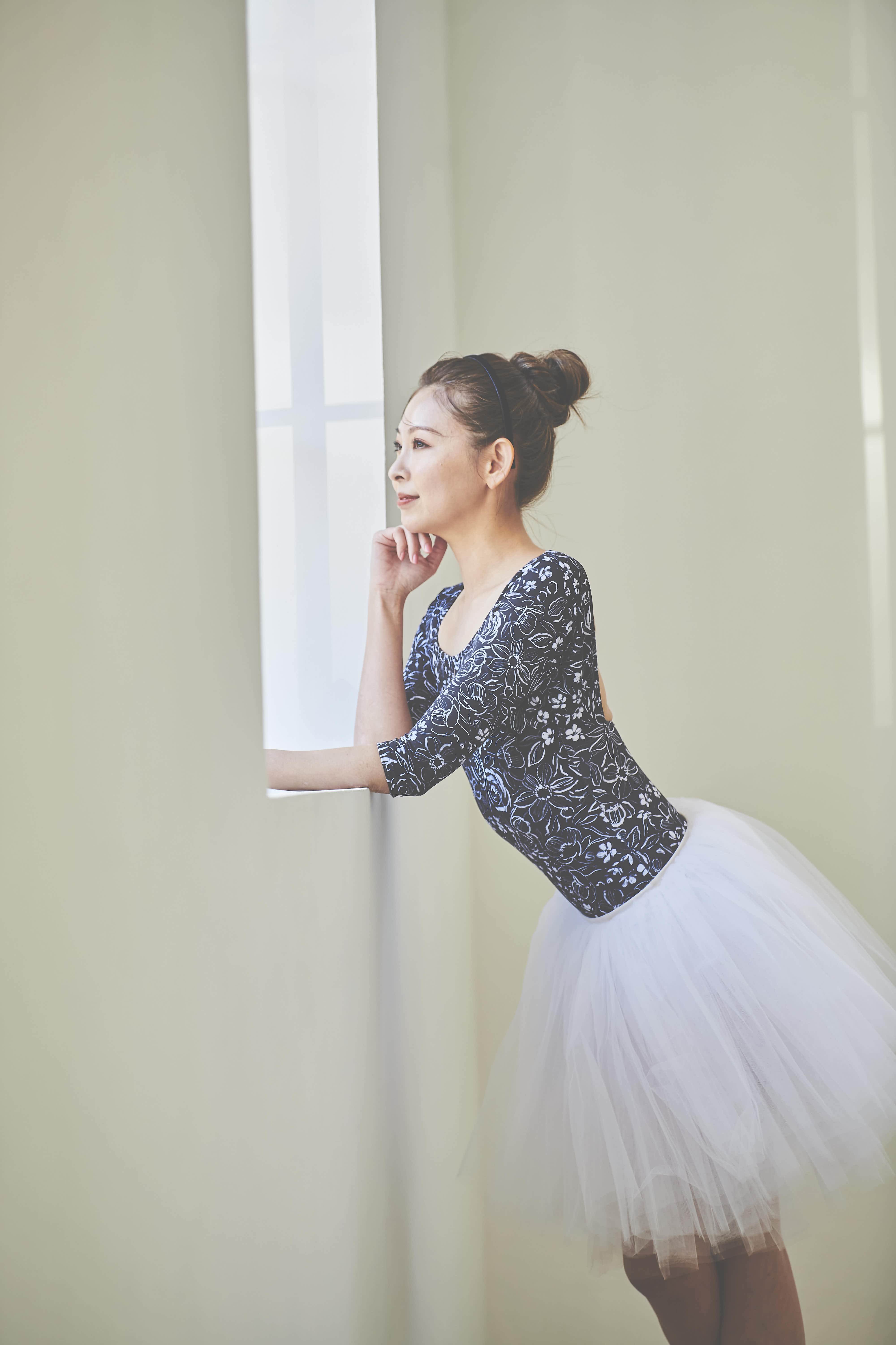 stina / type U ballerina / fragile black