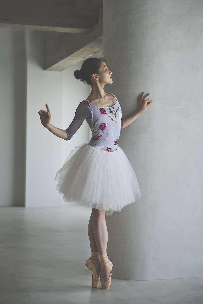 stina / type U ballerina + / Rebel Tulip gray