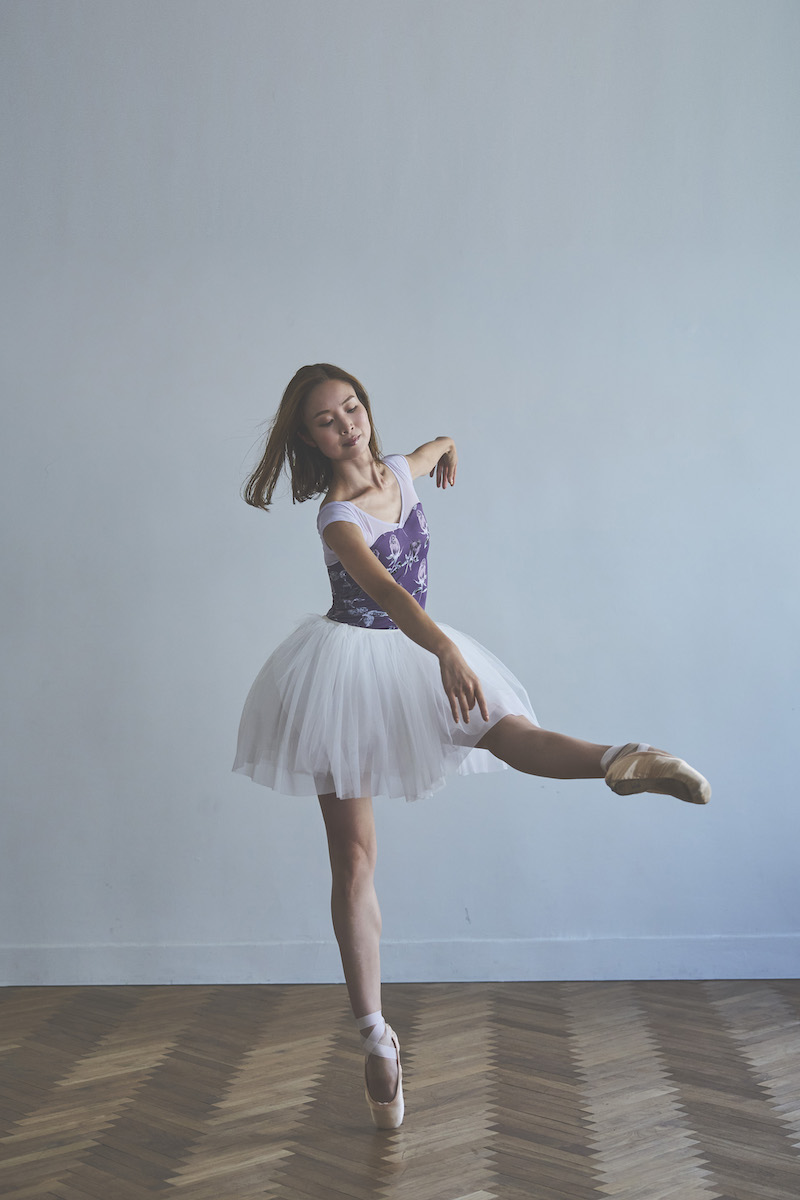 stina / type H half sleeve / Noire Rose purple