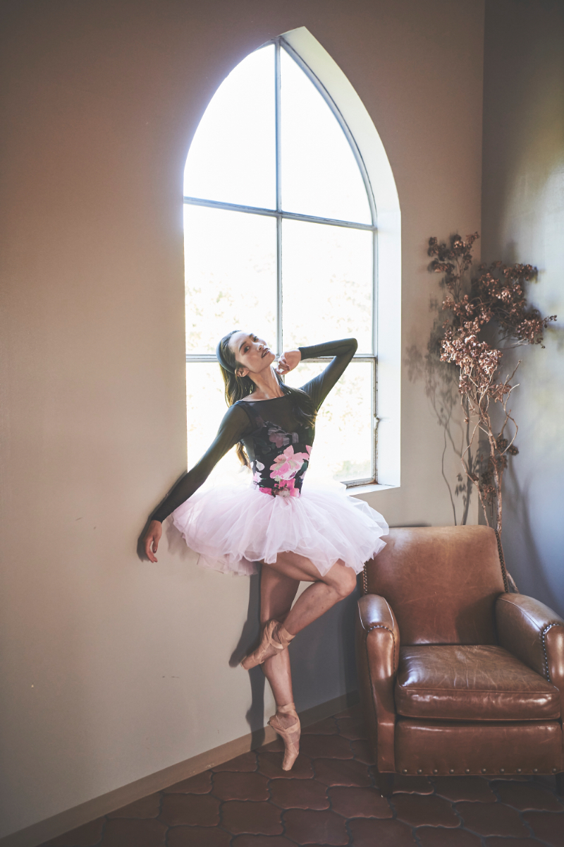 stina / type L long ribbon / magnolia pink