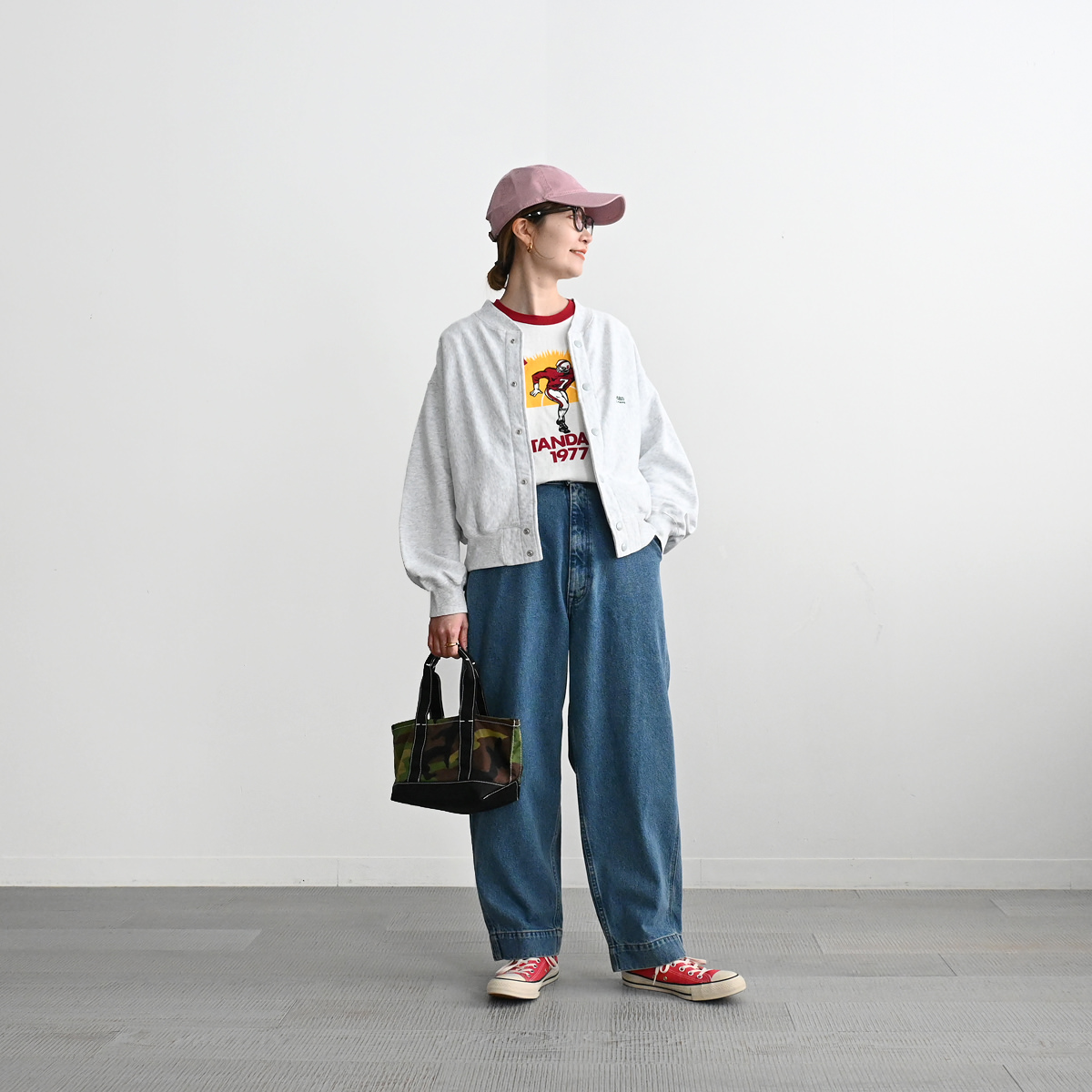 Oblada(オブラダ) SKATER JEANS