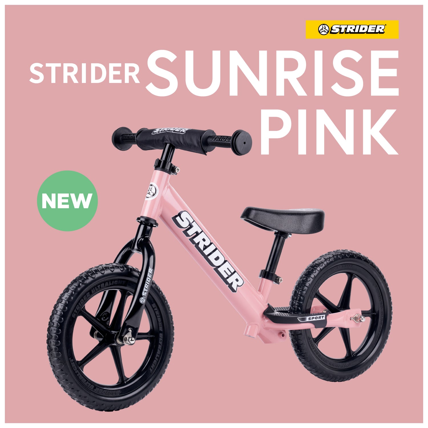 ストライダー STRIDER バランスバイク ピンク 12インチ クラシック