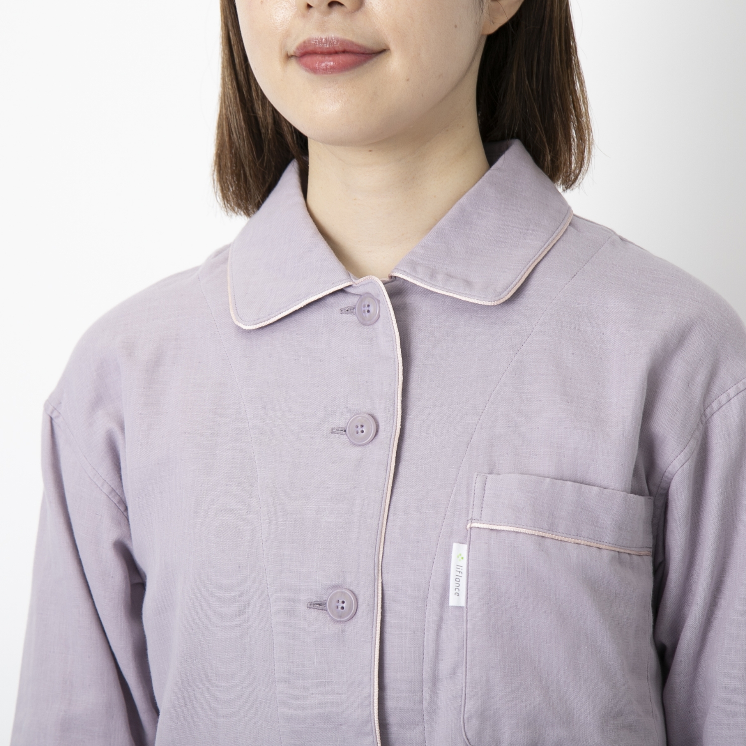 liflance/しなやか3重ガーゼパジャマ レディース -就寝中の冷えを防ぐ