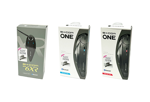 バイク用Bluetoothインカム「B+COM SB6XR / ONE」SHOEI用